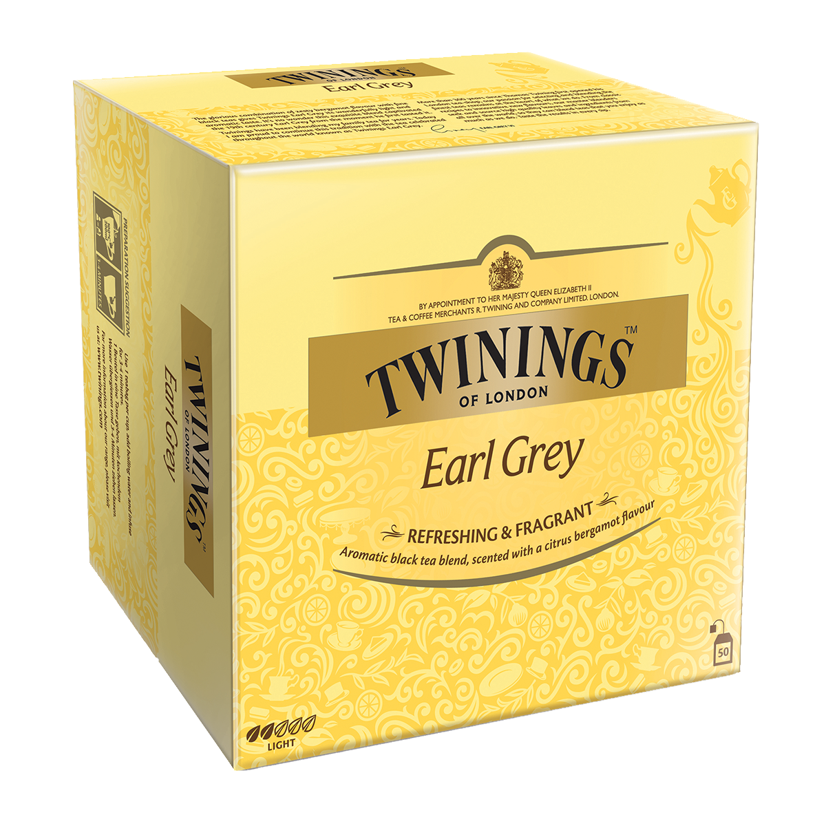 Twinings Earl Grey Le Classique Paquet 50 Sachets