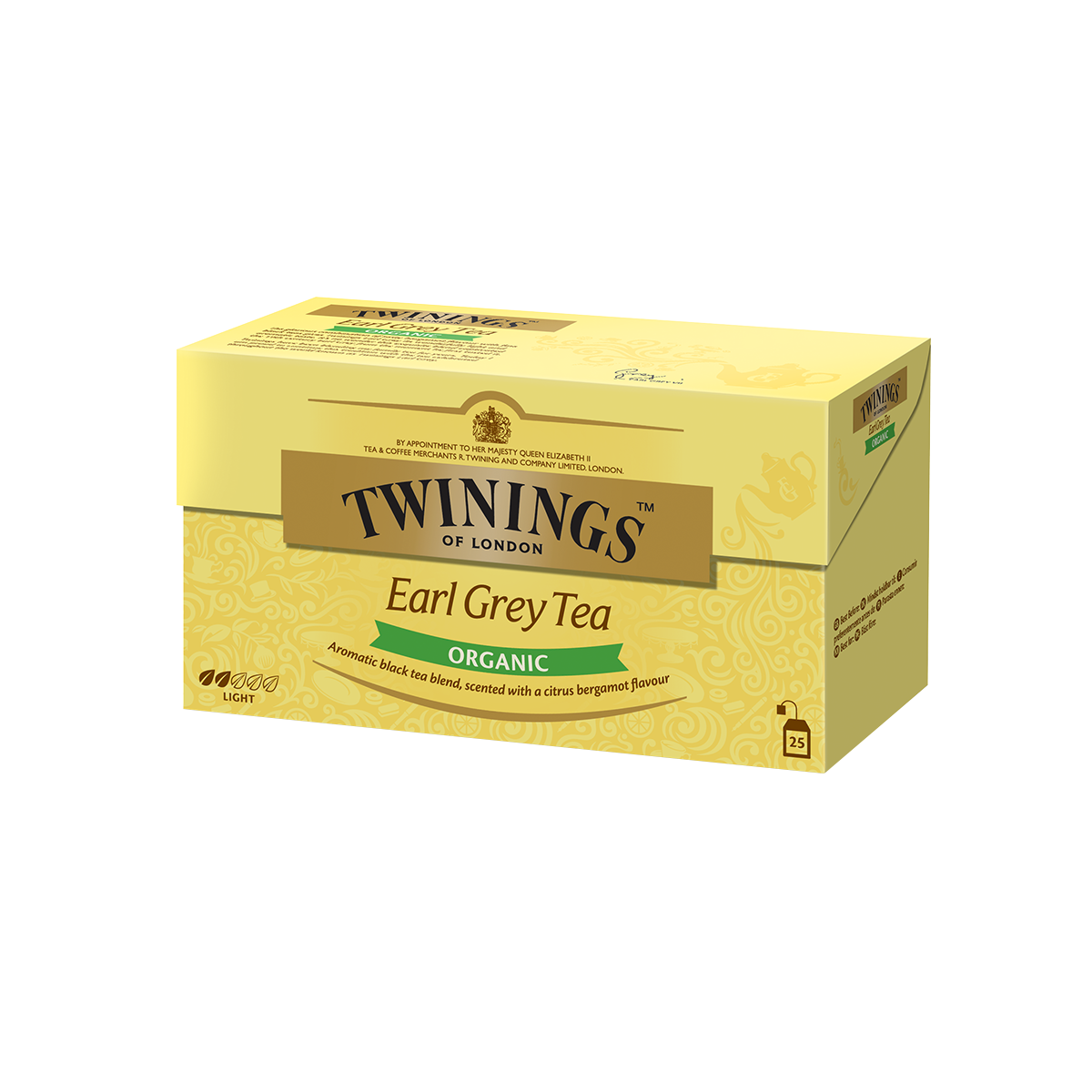 Twinings Earl Grey Biologique 25 X 2g